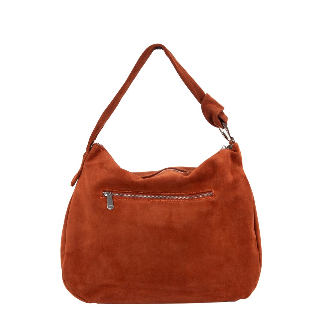 Suede Leather Hobo Bag C Charlotte Collection Pelletteria Veneta