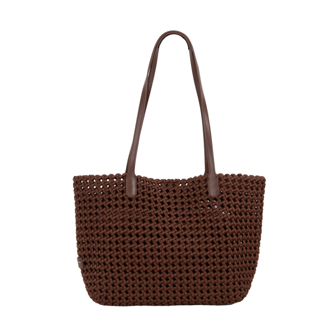 Shopper in raso intrecciato ST24445